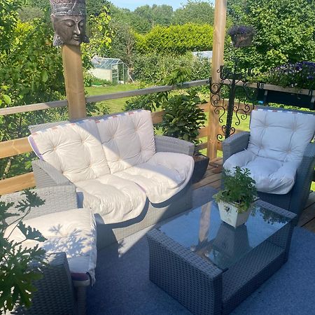 Gaest Laegenheten Med Egen Terrass Falkenberg Extérieur photo