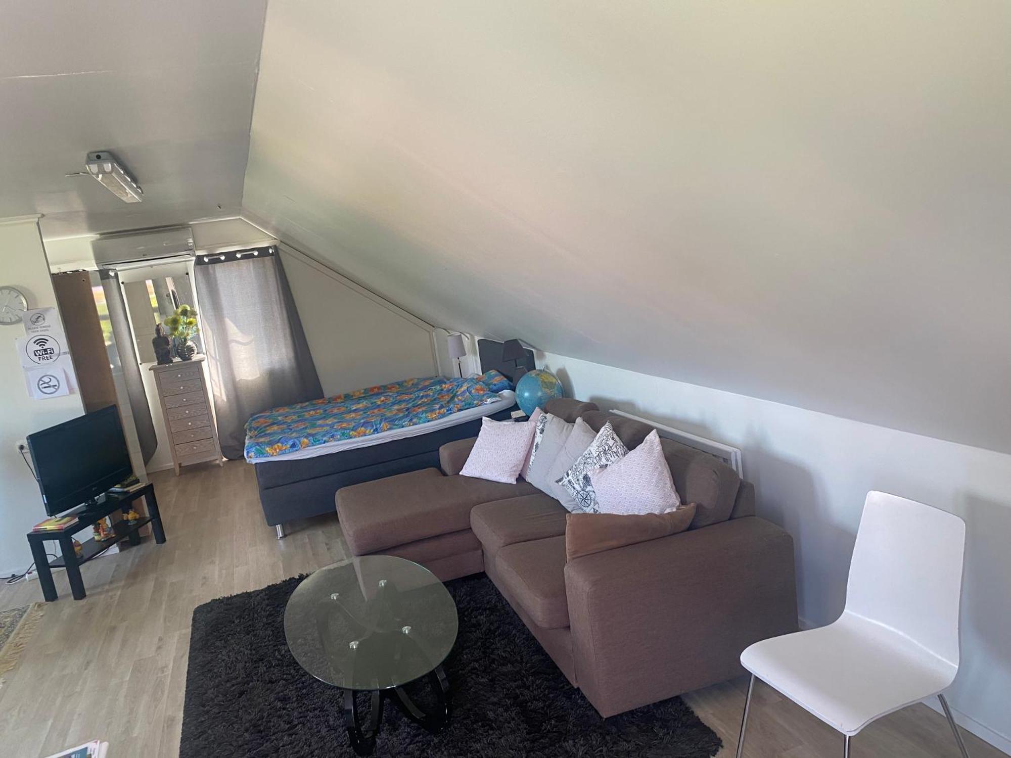 Gaest Laegenheten Med Egen Terrass Falkenberg Extérieur photo