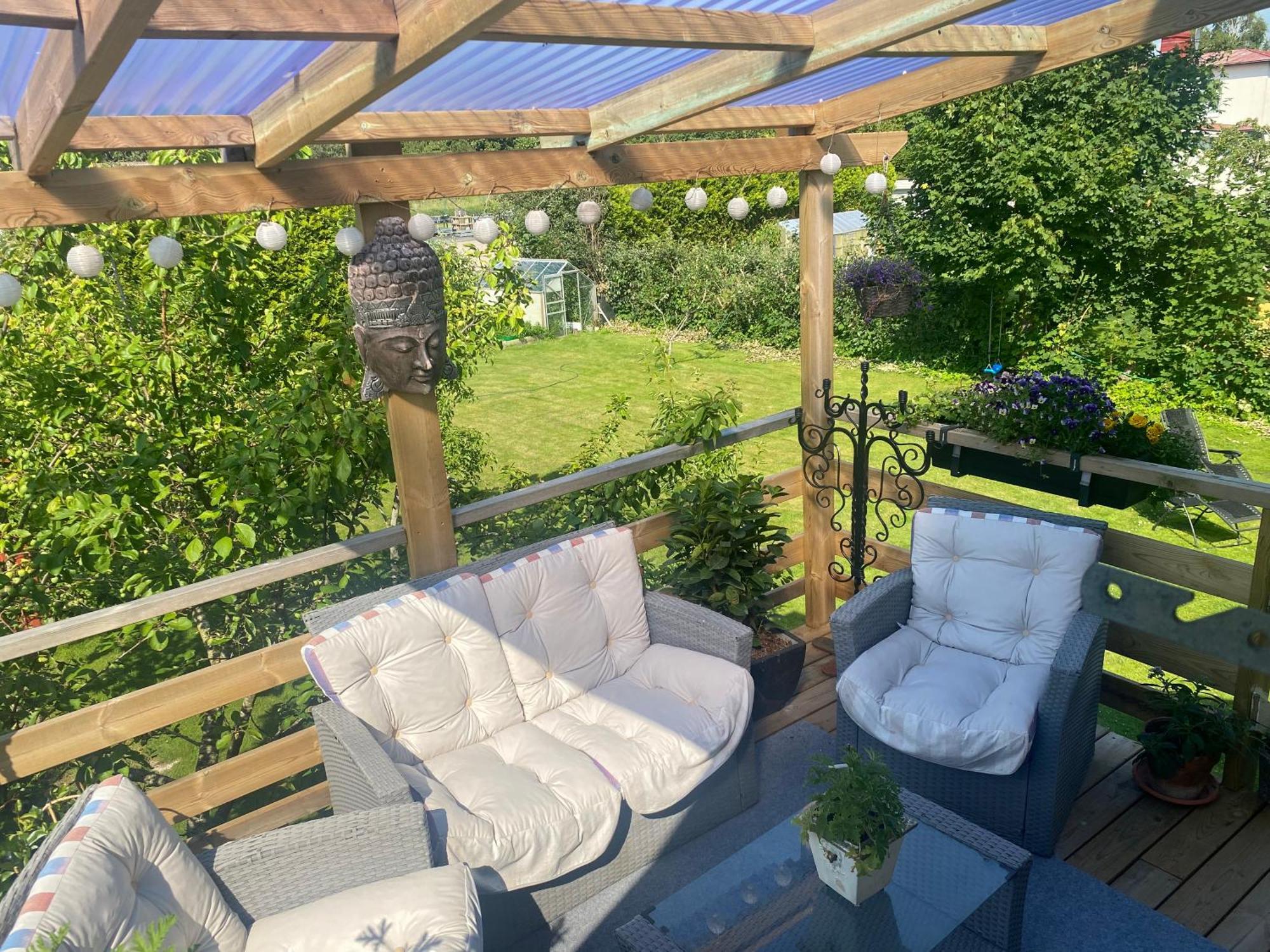 Gaest Laegenheten Med Egen Terrass Falkenberg Extérieur photo