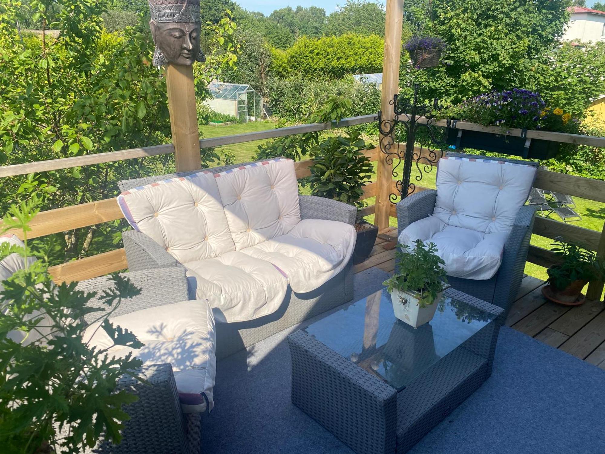 Gaest Laegenheten Med Egen Terrass Falkenberg Extérieur photo